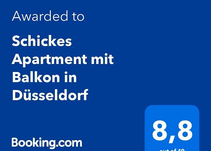 Schickes Apartment Mit Balkon In Duesseldorf